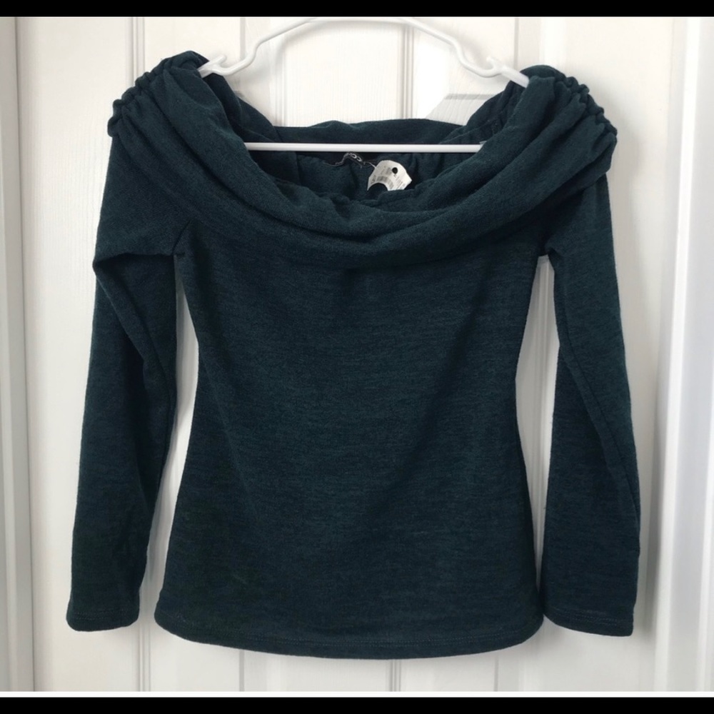 Paper Moon off the shoulder sweater